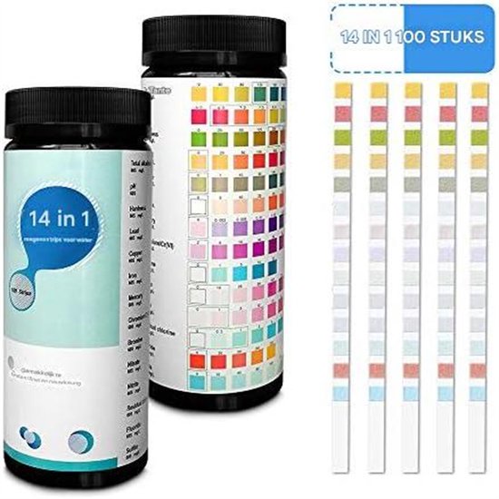 Water Teststrips 14-in-1 (100 stuks)